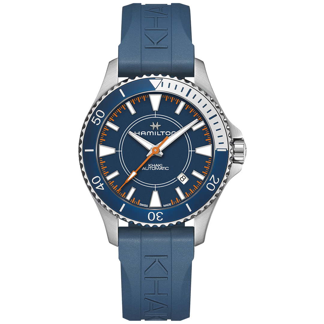 Watch in steel Khaki Navy Scuba Auto Syroco Special Edition Hamilton