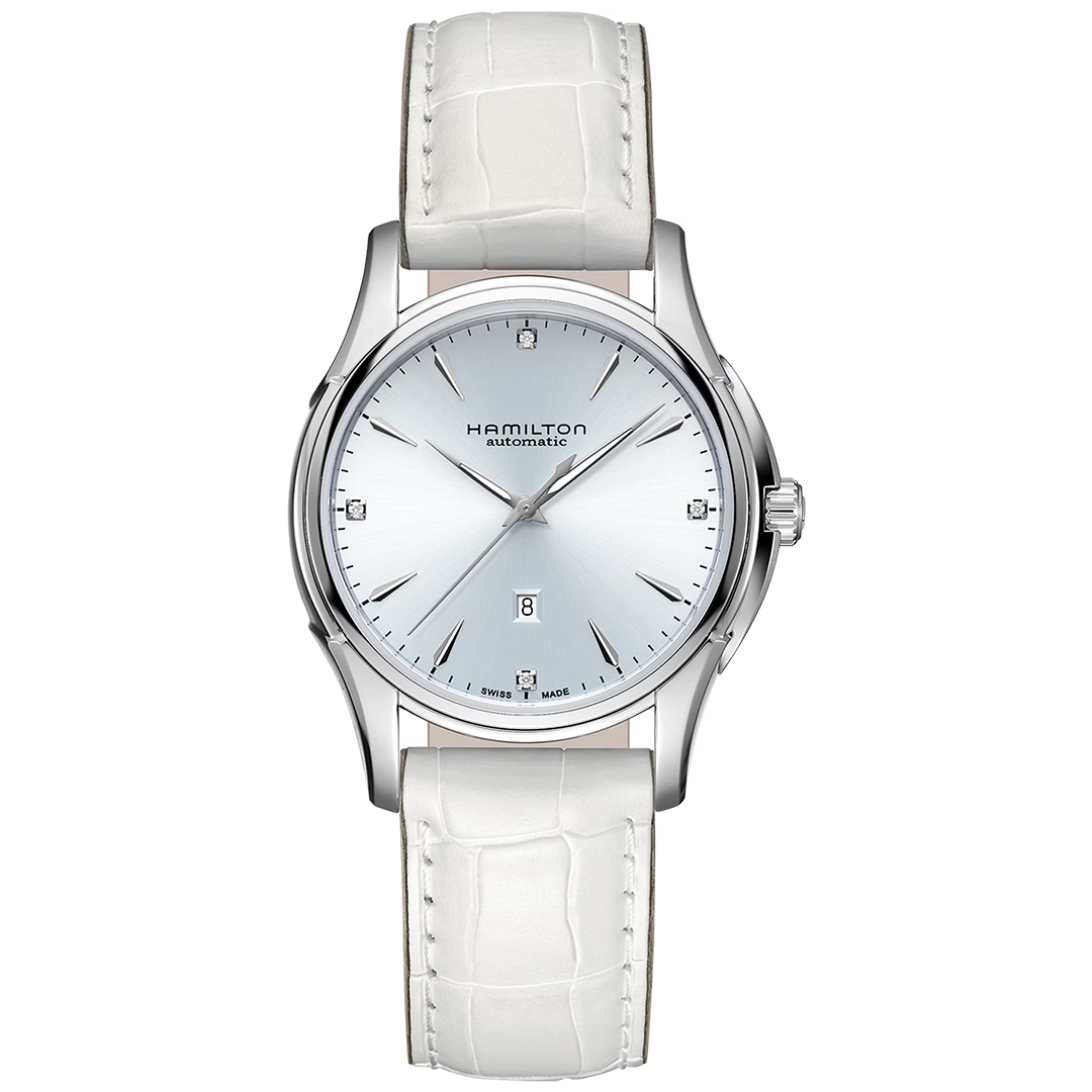 Watch in steel Jazzmaster Lady Auto Hamilton