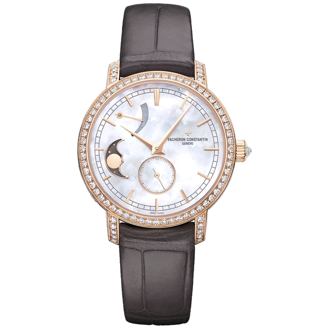 Orologio in oro rosa Traditionnelle Fasi Lunari Vacheron constantin