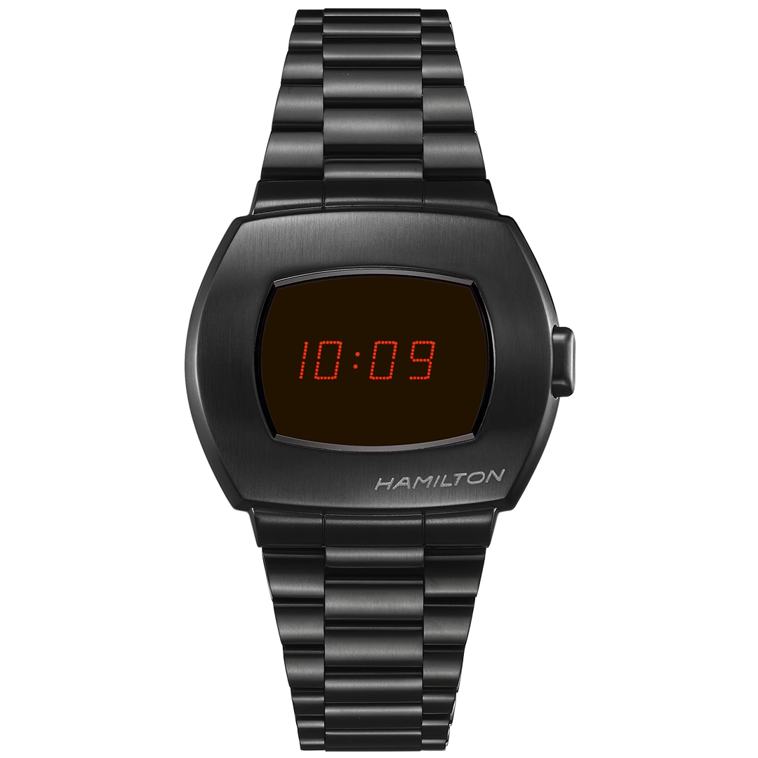 Watch in pvd American Classic PSR Digital Quartz Hamilton
