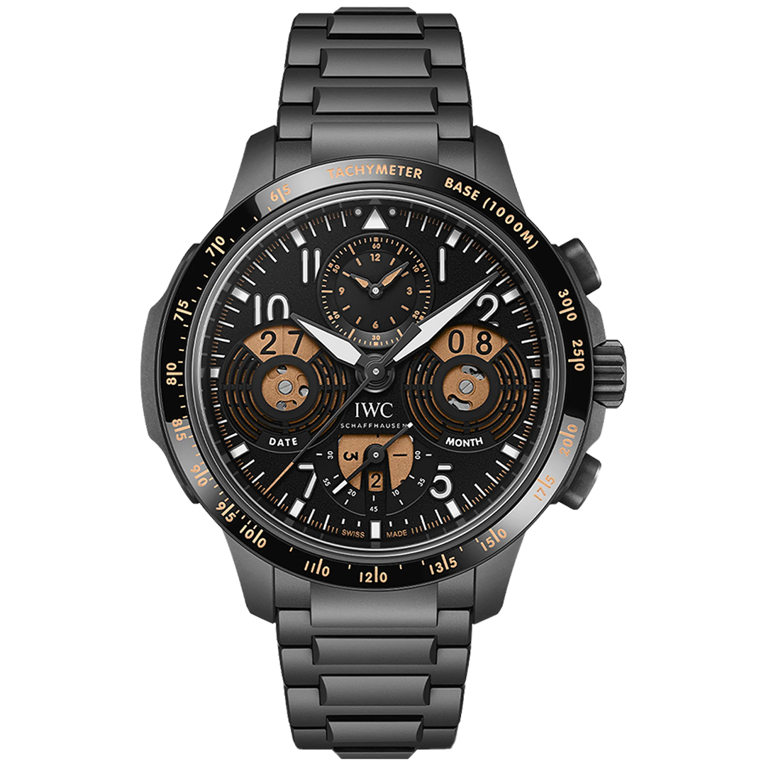 Watch in ceratanium Pilot’s Watch Performance Chronograph Perpetual Calendar Digital Date-Month Iwc