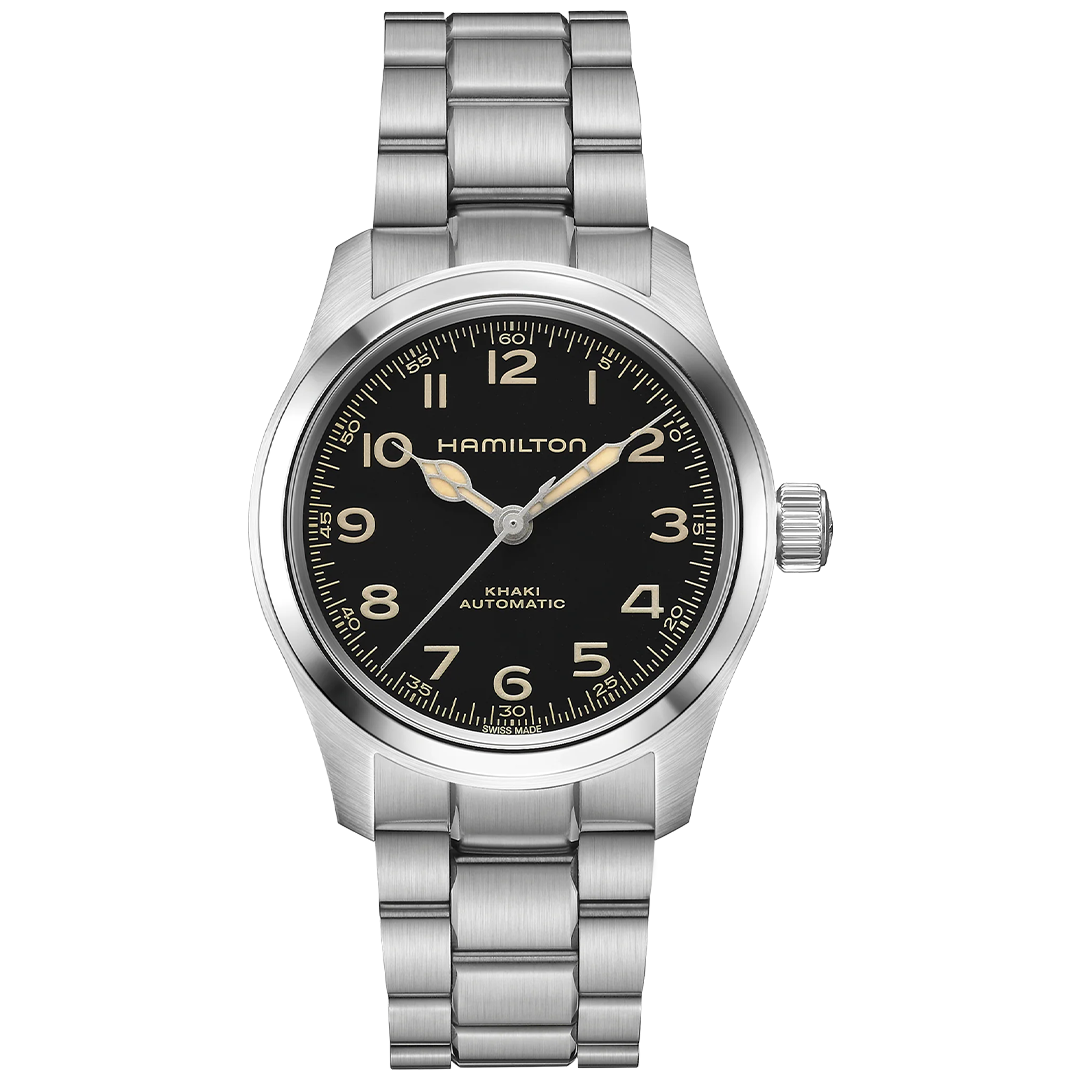 Watch in steel Khaki Field Murph Hamilton