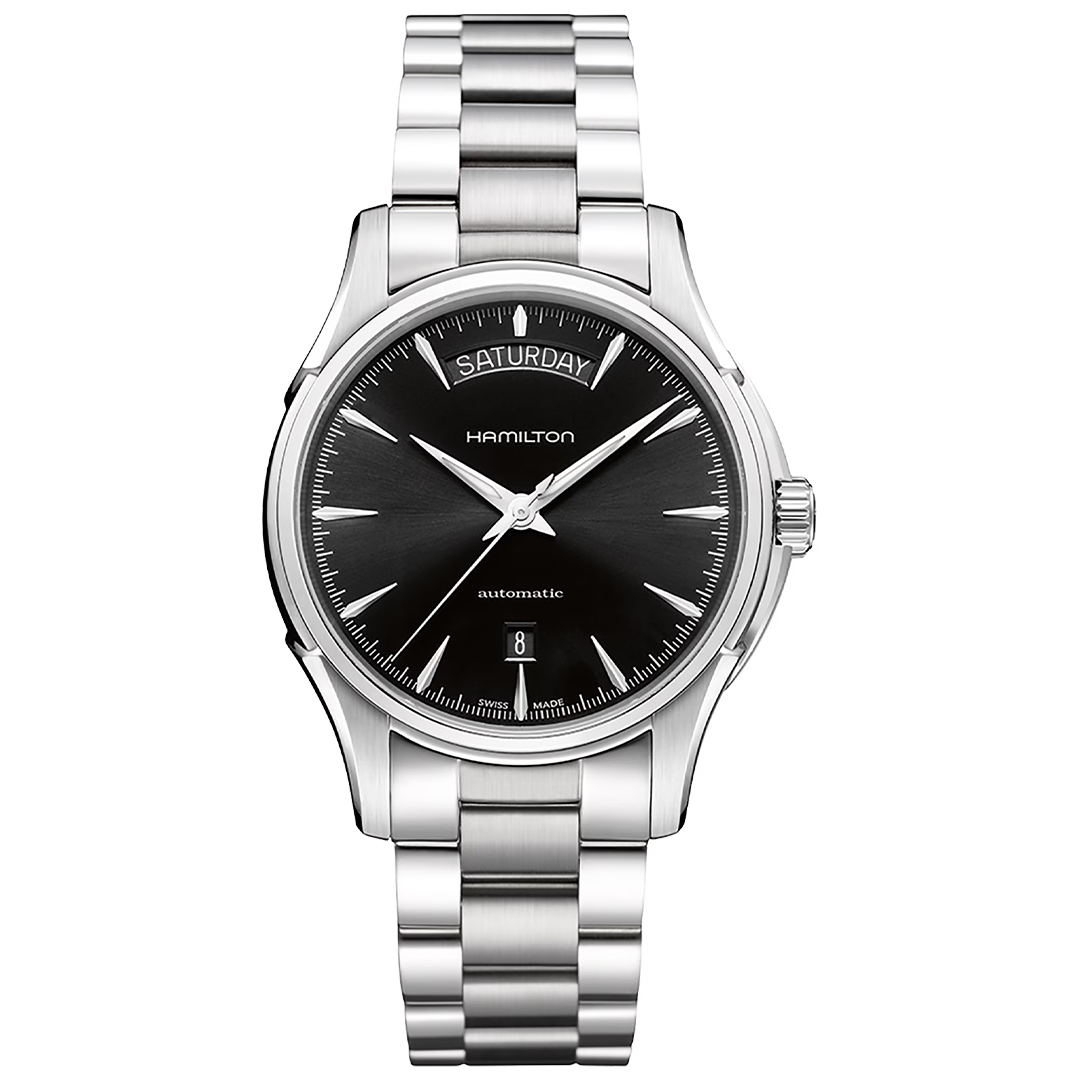 Watch in steel Jazzmaster Day Date Auto Hamilton