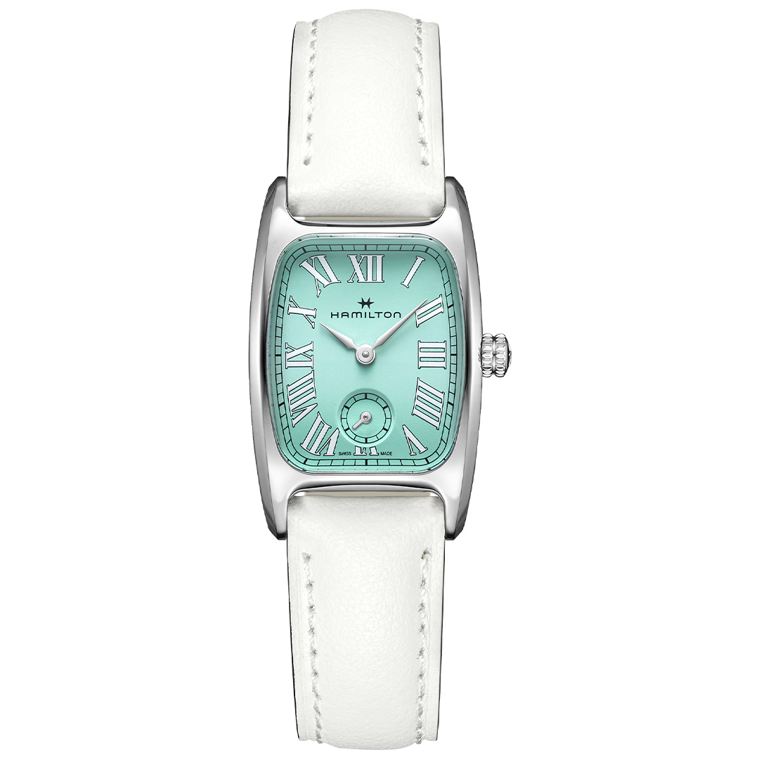 Watch in steel American Classic Hamilton