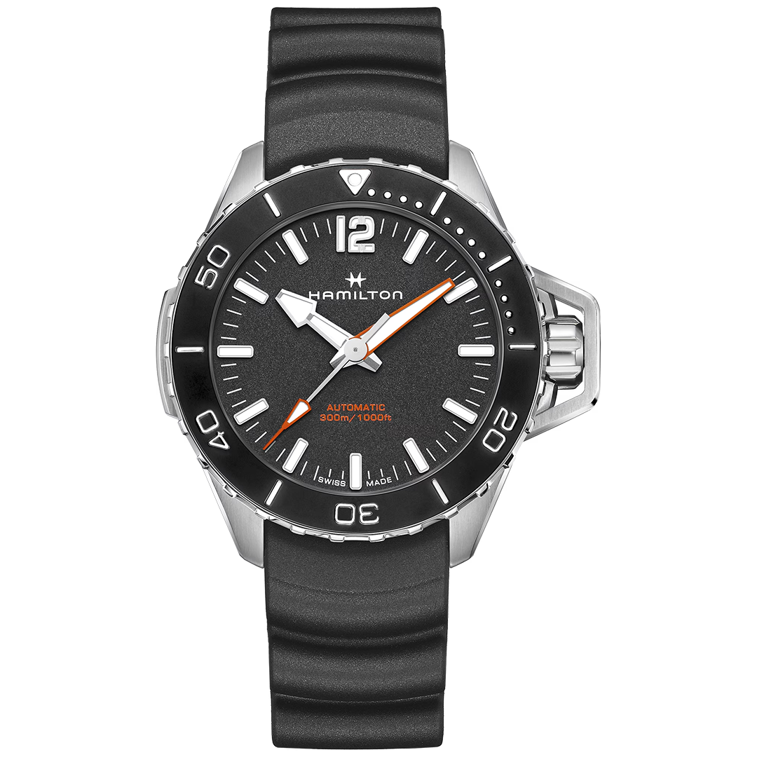 Orologio in acciaio Khaki Navy Frogman Hamilton