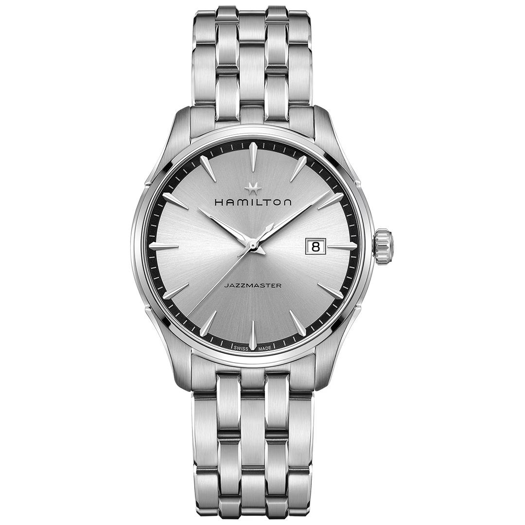 Watch in steel Jazzmaster Gent Quartz Hamilton