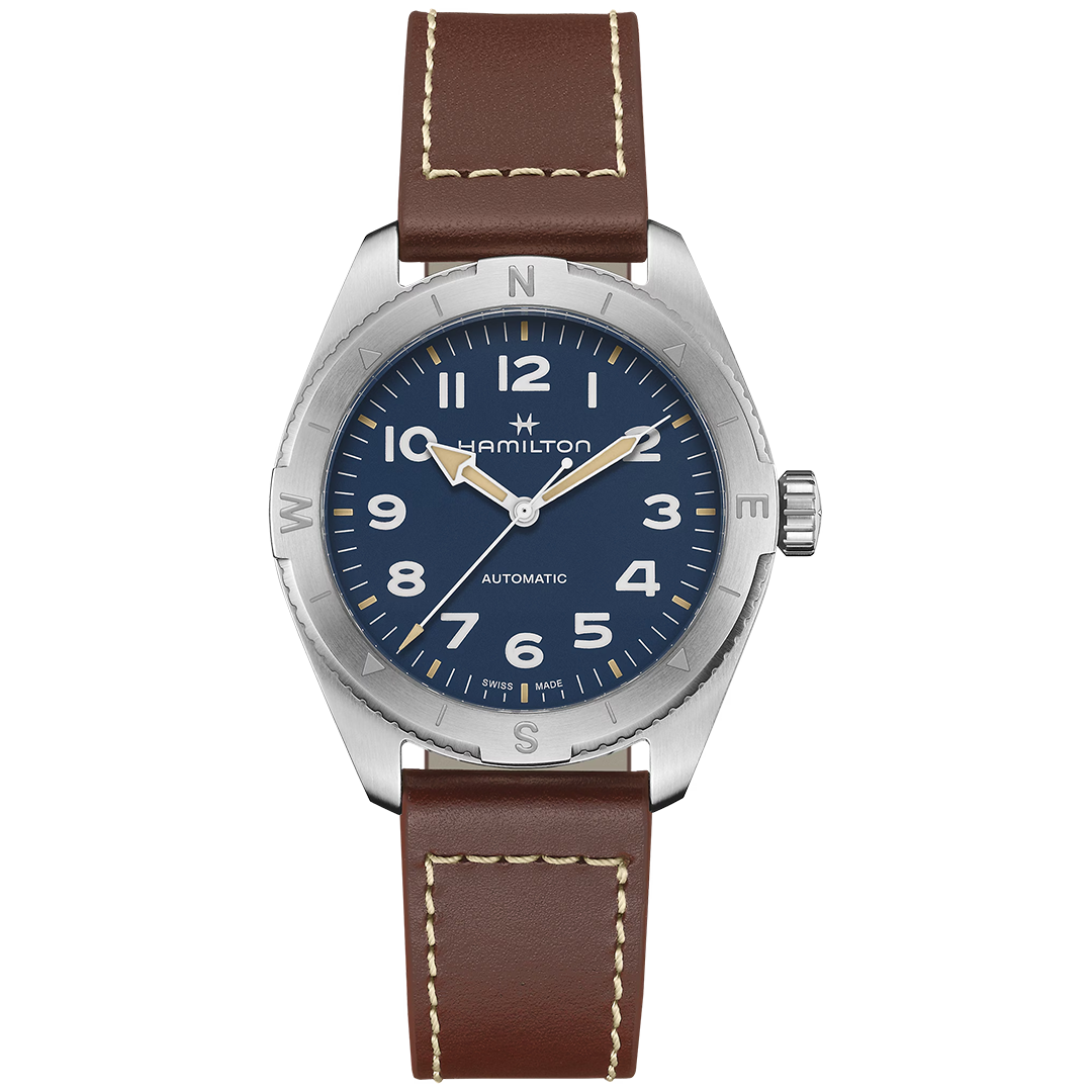 Orologio in acciaio Khaki Field Expedition Auto Hamilton