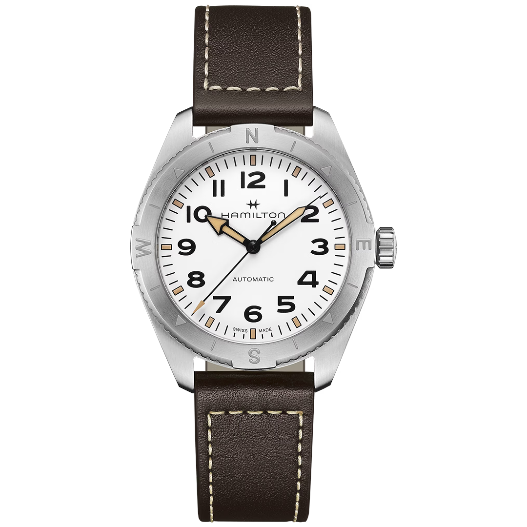 Orologio in acciaio Khaki Field Expedition Auto Hamilton
