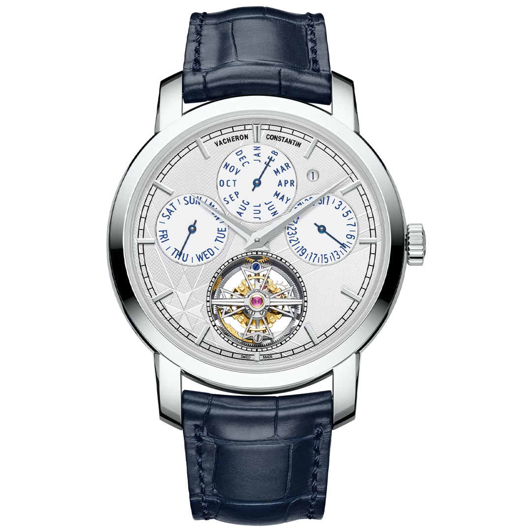 Orologio in platino Traditionnelle Tourbillon Calendario Perpetuo Vacheron constantin