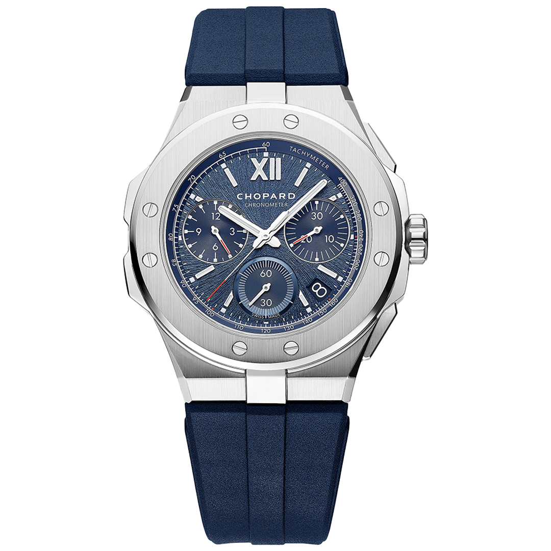 Watch in steel Alpine Eagle XL Chrono Chopard