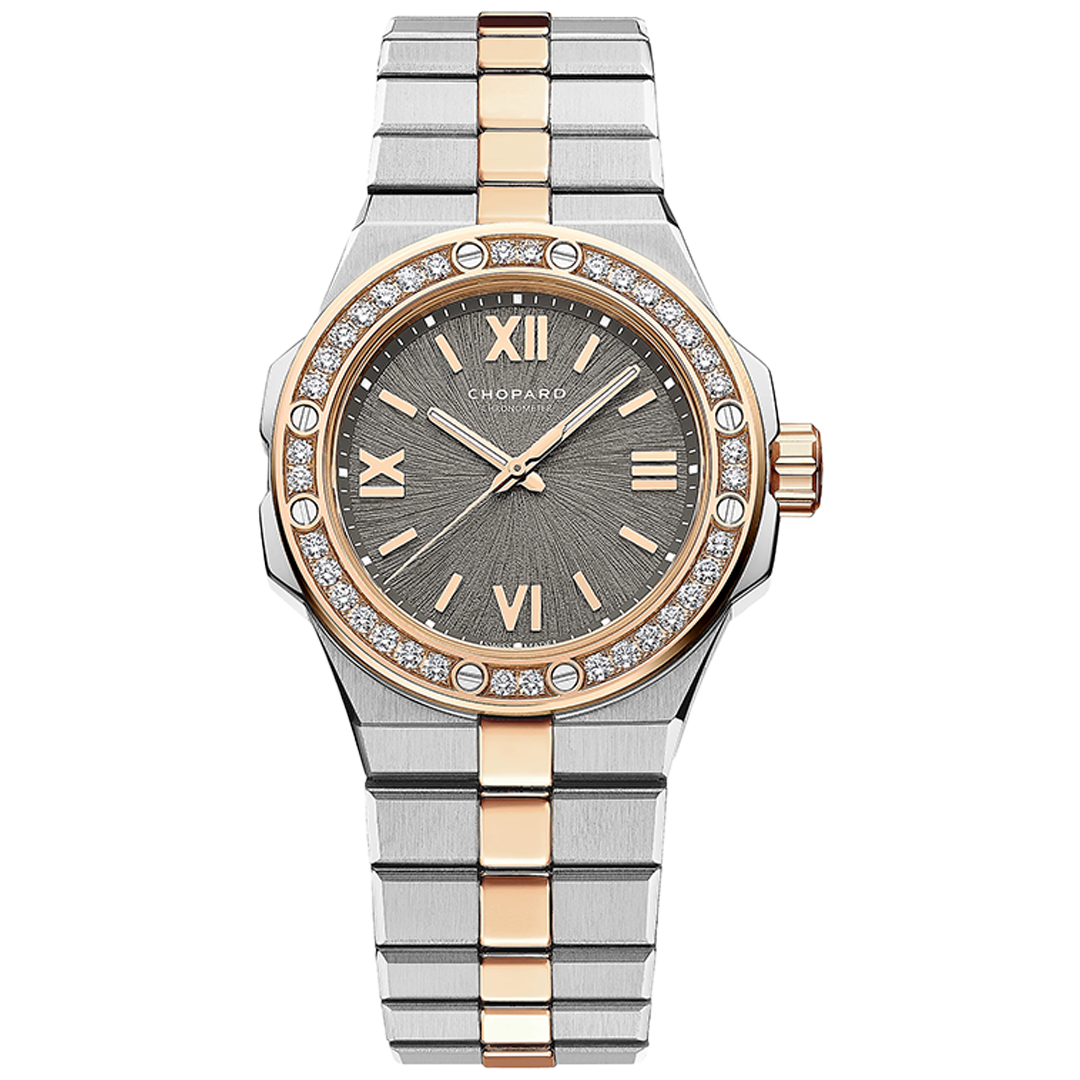 Watch in steel and rose gold Alpine Eagle Chopard