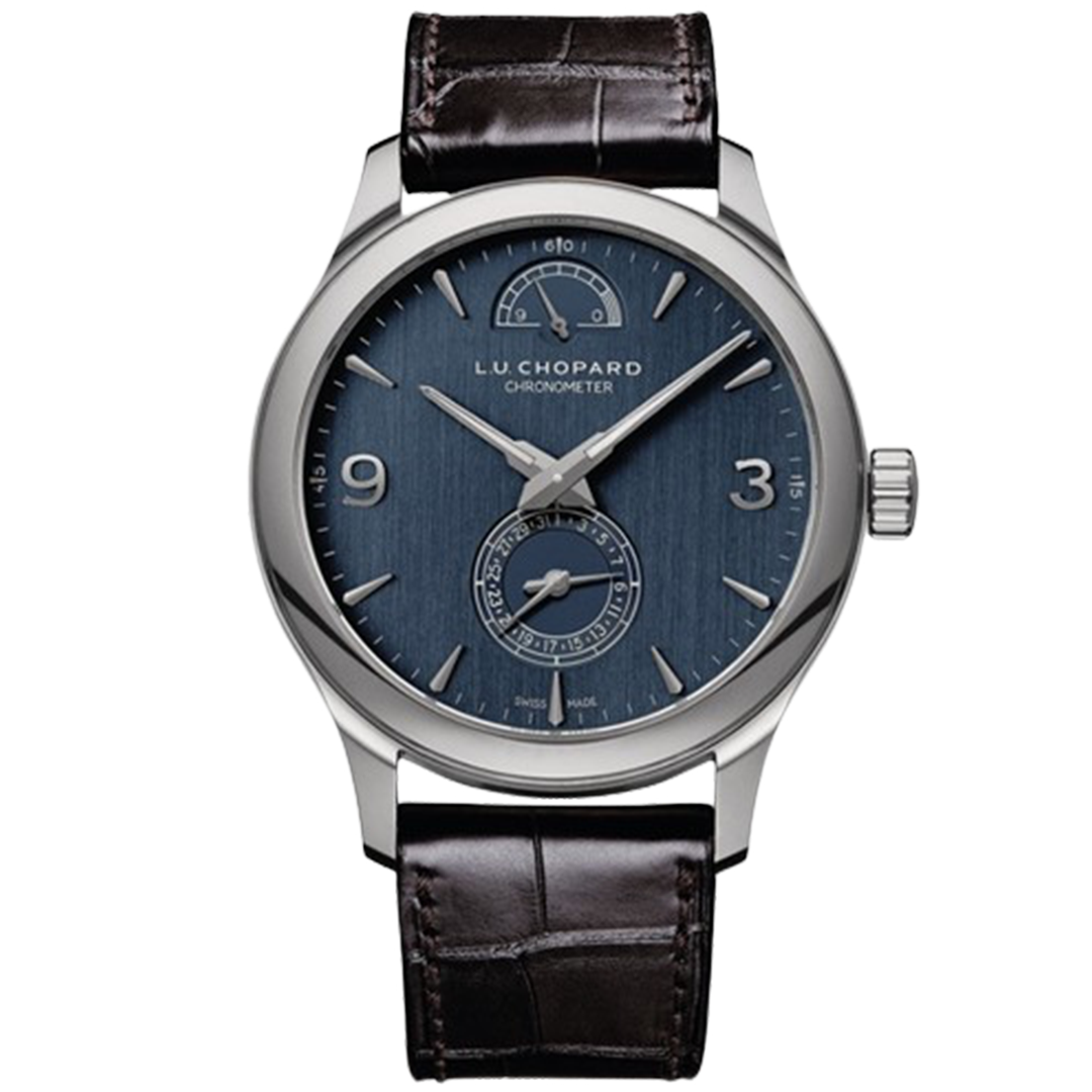 Orologio in oro bianco L.U.C. Quattro Chopard