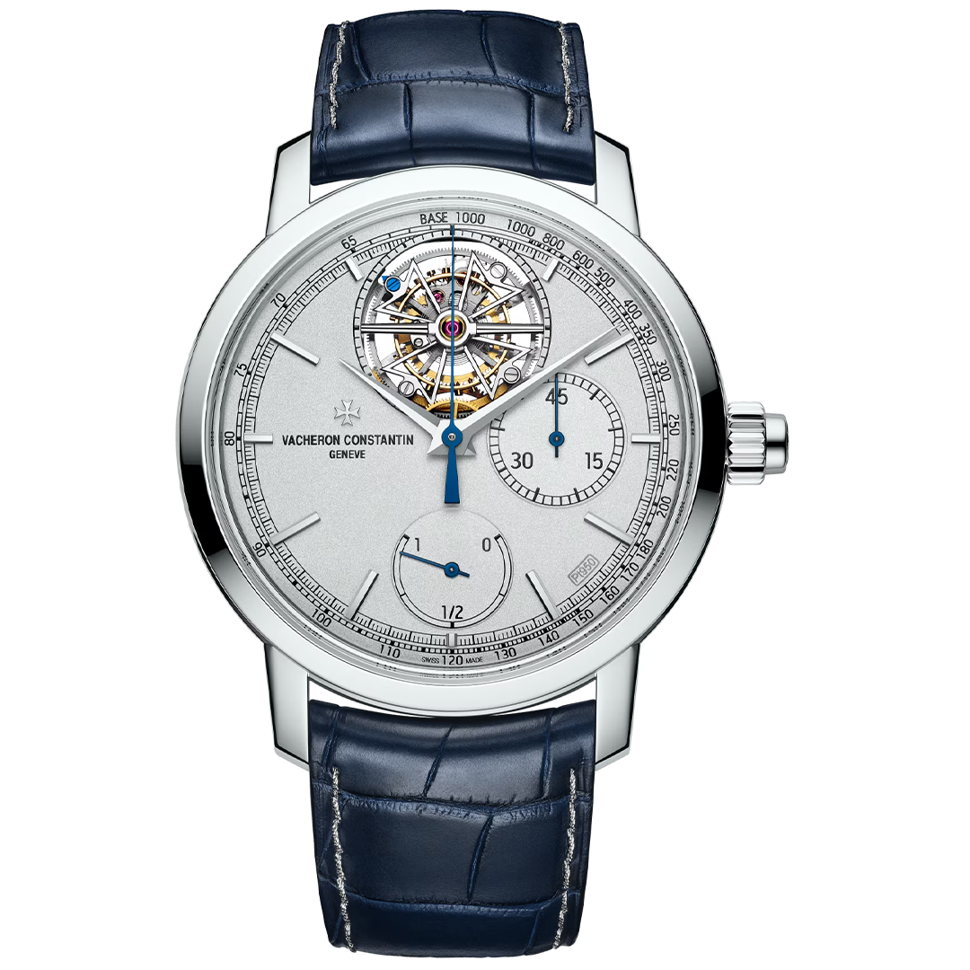 Orologio in platino Traditionnelle Tourbillon Cronografo Collection Excellence Platine Vacheron constantin