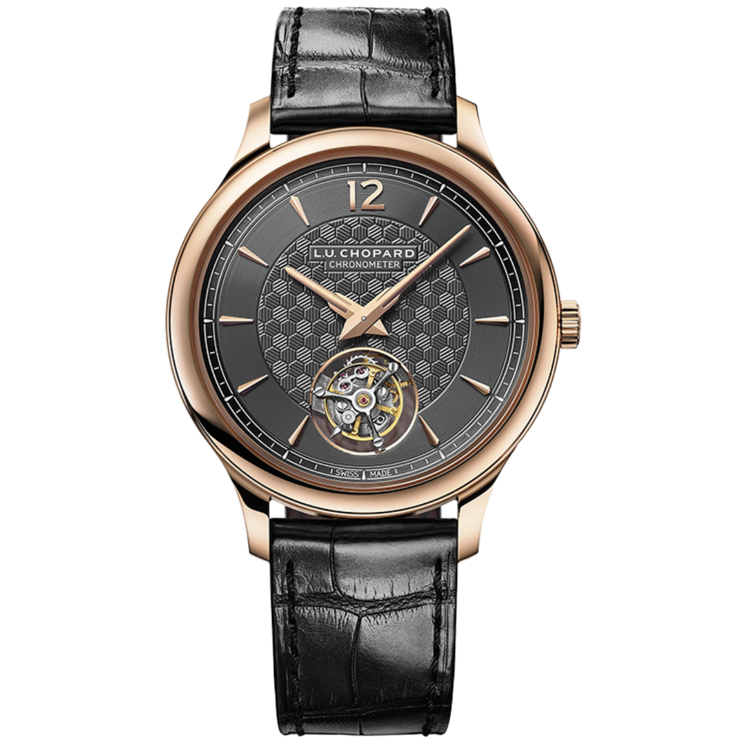 Watch in rose gold L.U.C Flying T Twin Chopard