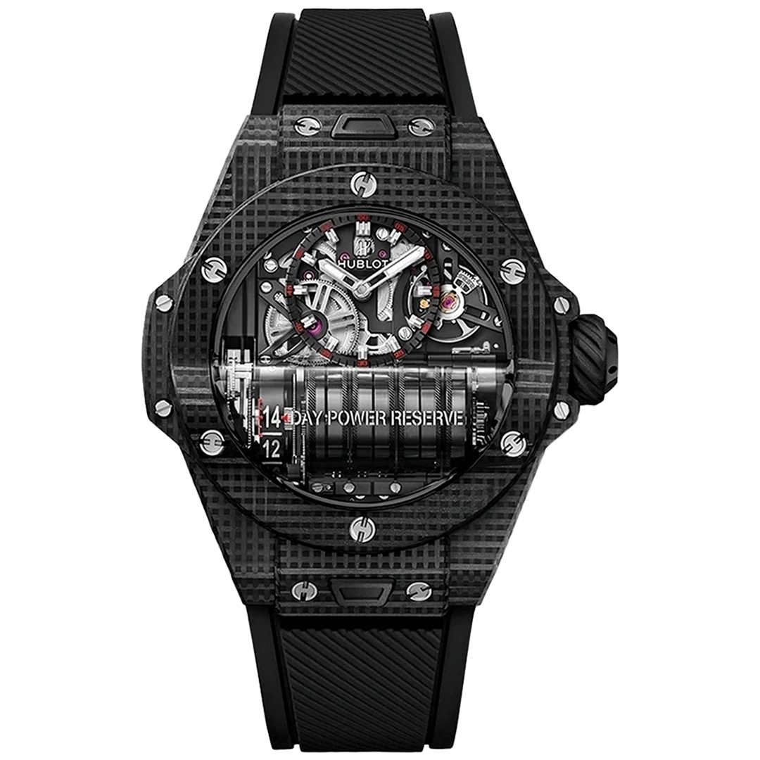 Orologio in carbonio Big Bang Mp-11 Power Reserve 14 Days 3D Carbon H.lavigne