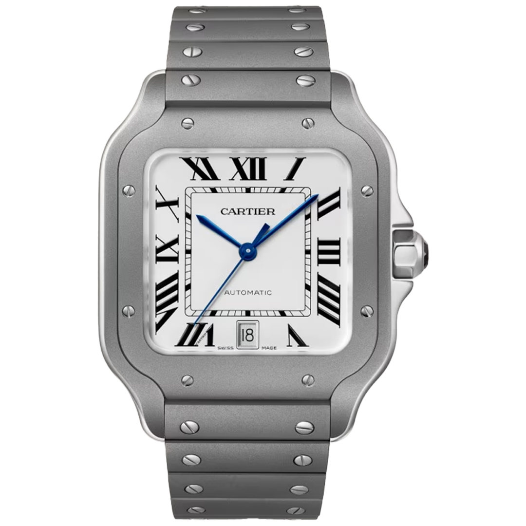Watch in titanium Santos de Cartier Cartier