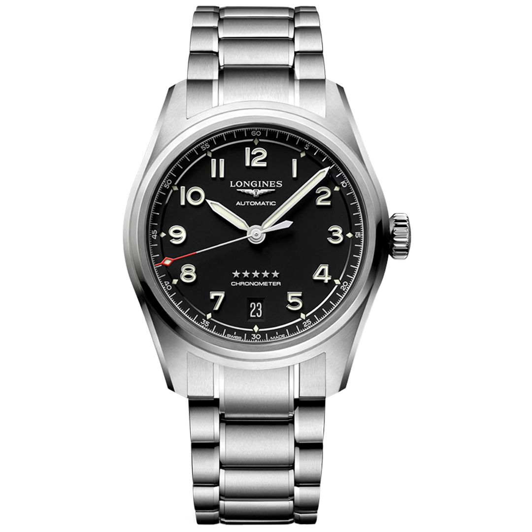 Watch in steel Spirit Longines