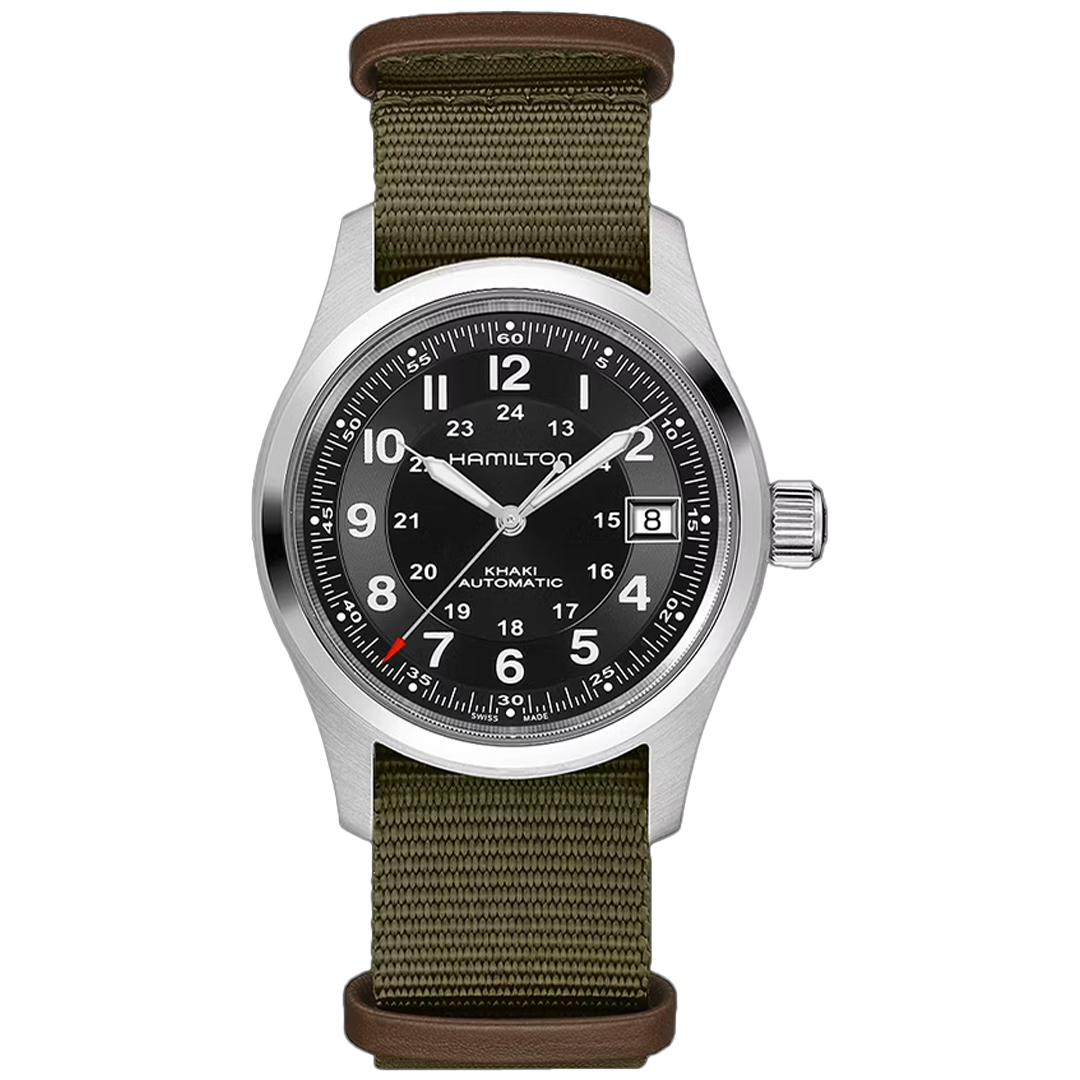 Watch in steel Khaki Field 'Call Of Duty' Special Edition Hamilton