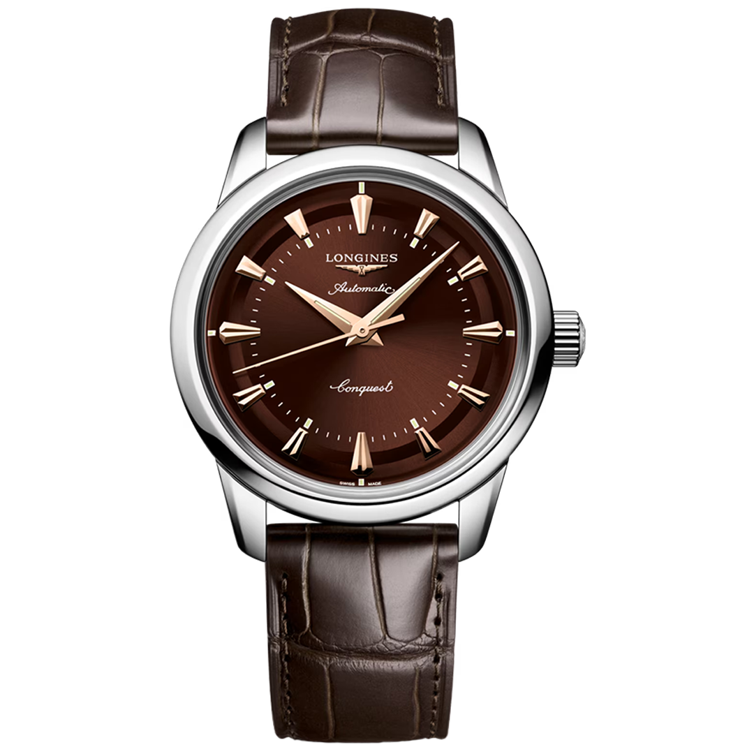 Orologio in acciaio Conquest Heritage Longines