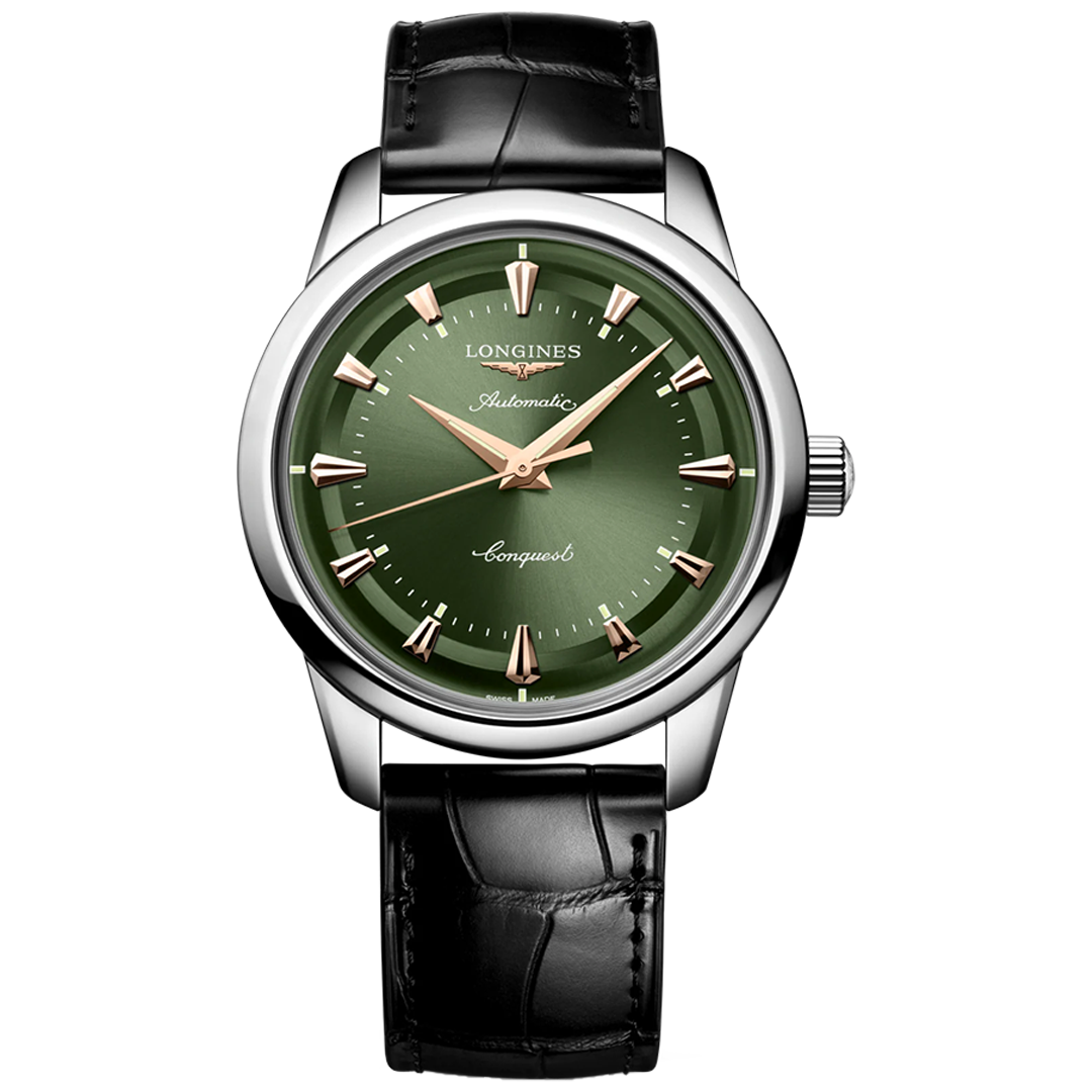 Orologio in acciaio Conquest Heritage Longines