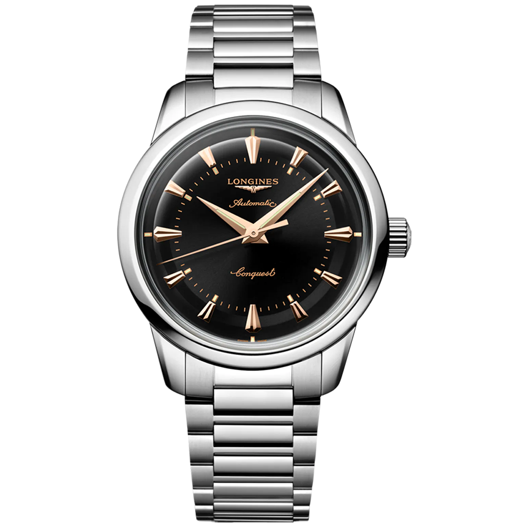 Watch in steel Conquest Heritage Longines
