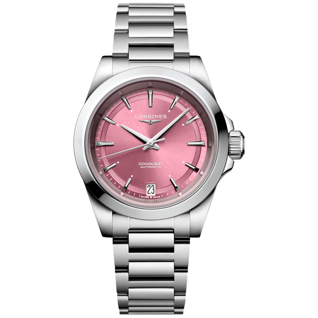 Orologio in acciaio Conquest Longines