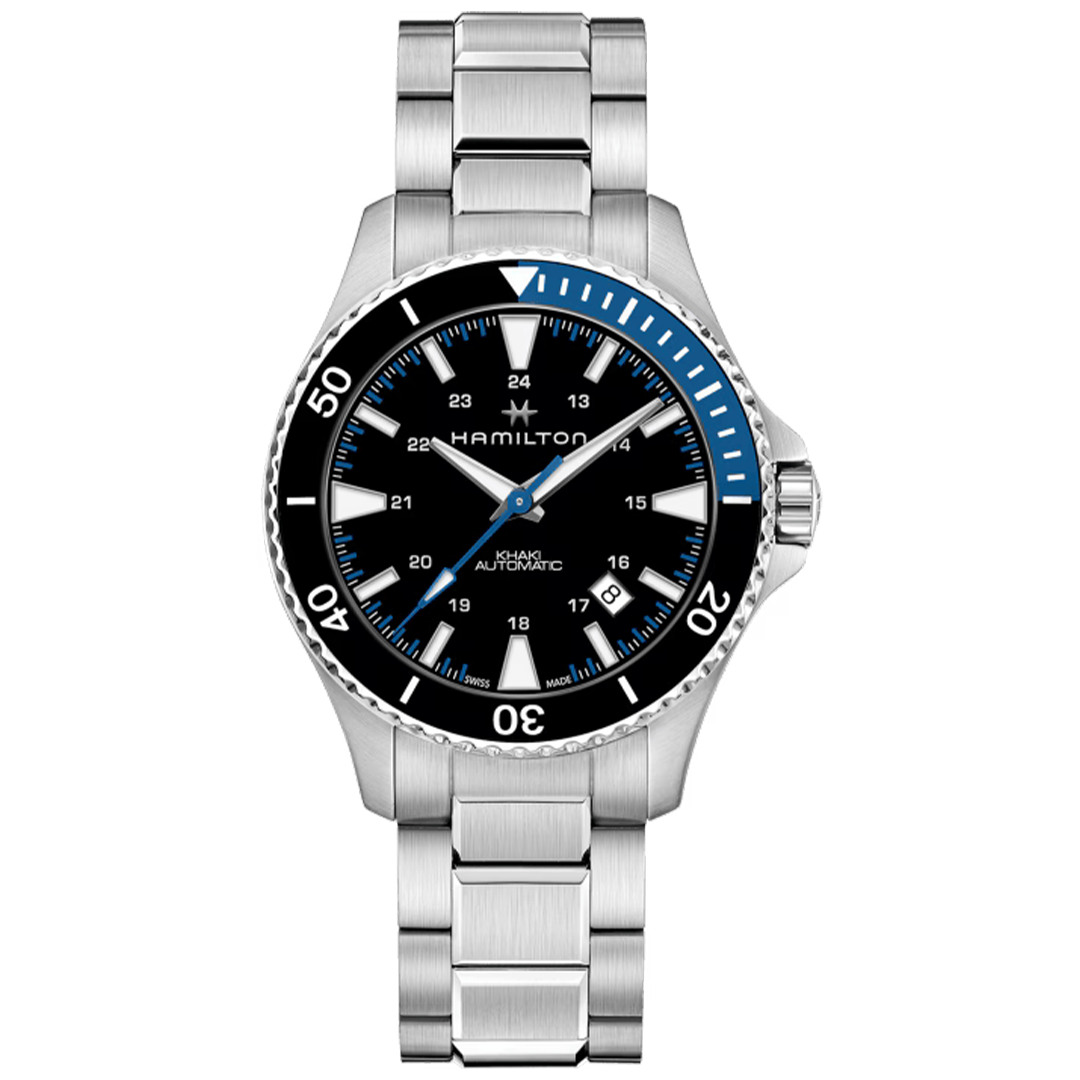 Orologio in acciaio Khaki Navy Scuba Auto Hamilton
