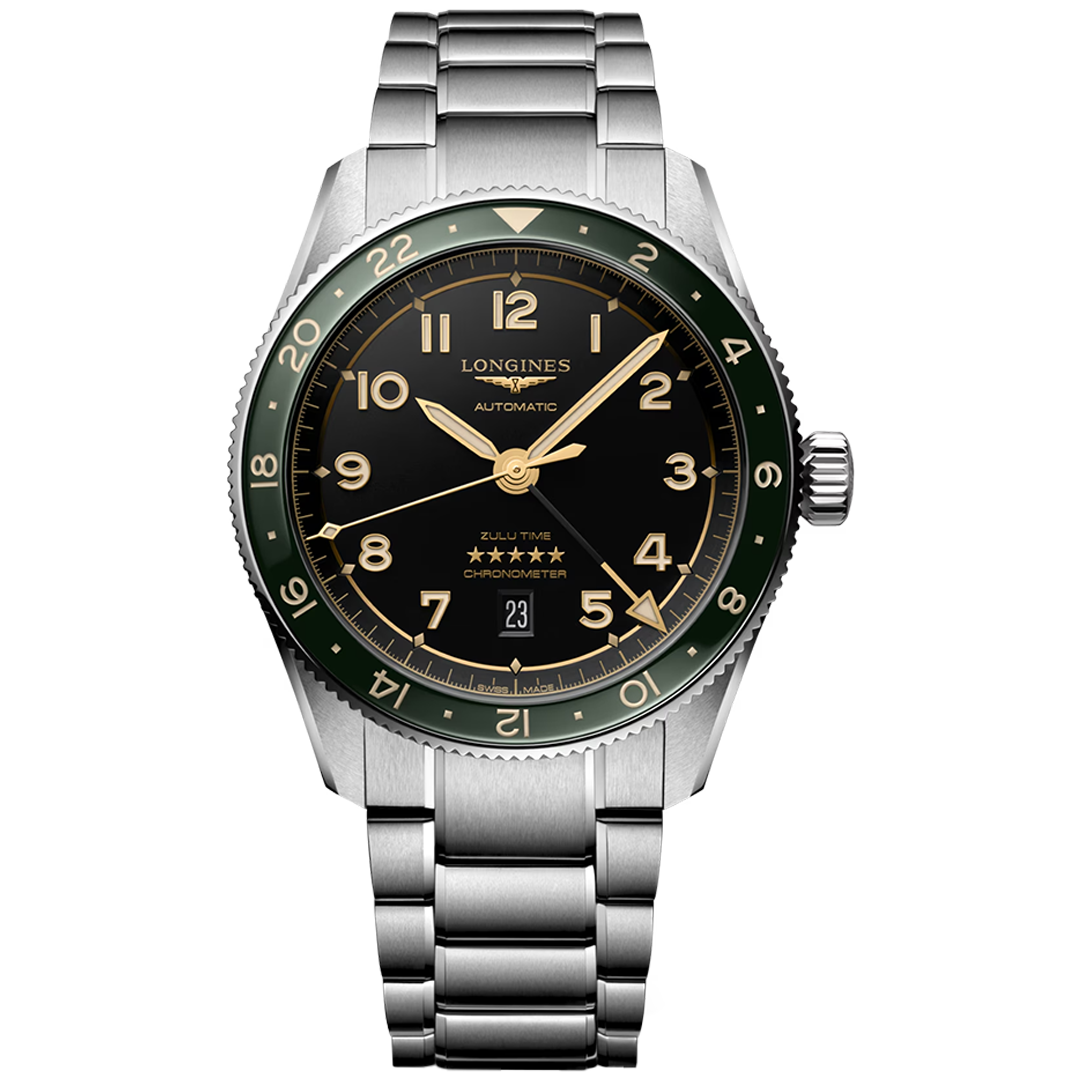 Orologio in acciaio Spirit Zulu Time Longines