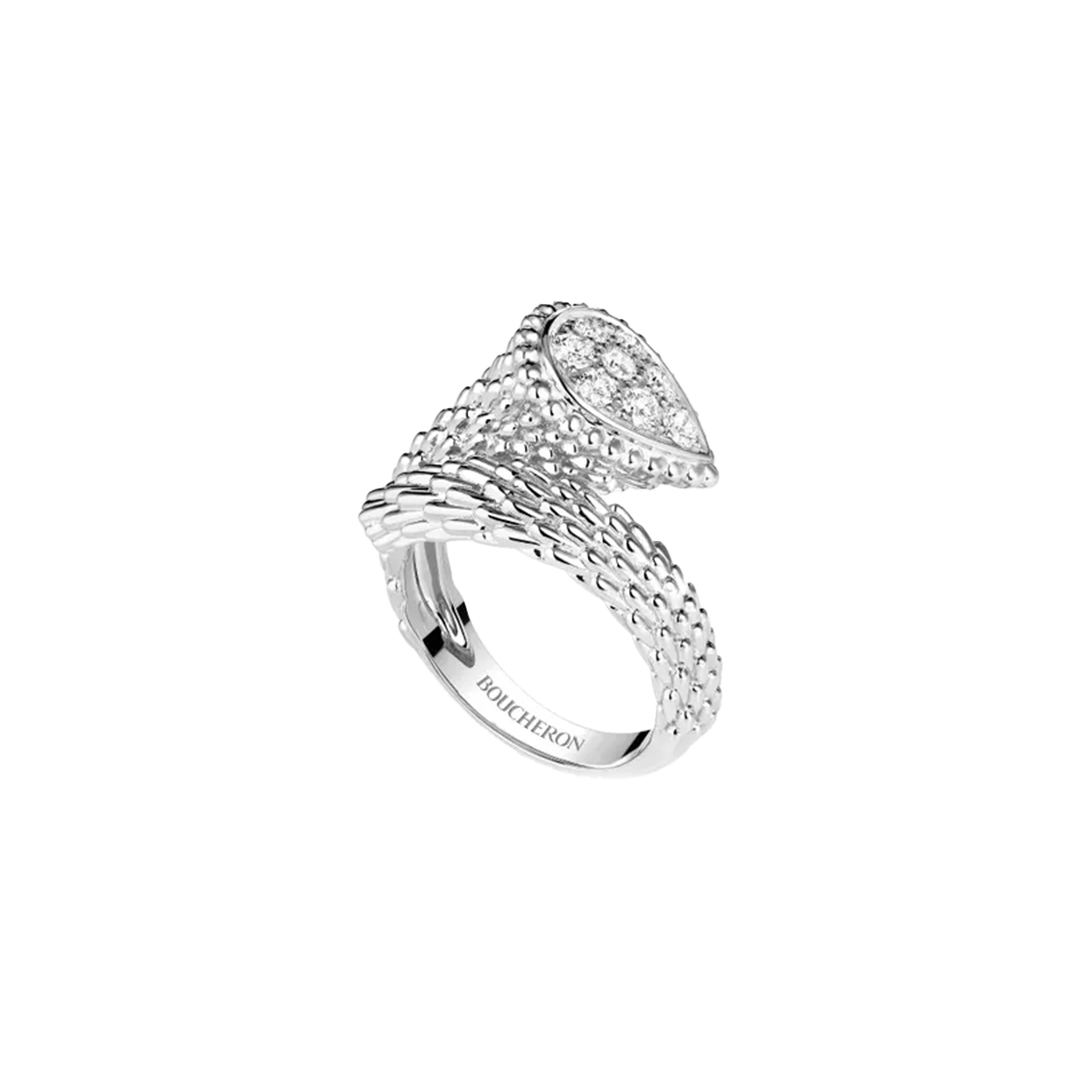 Ring in white gold Serpent Bohème Ring S Motif Boucheron