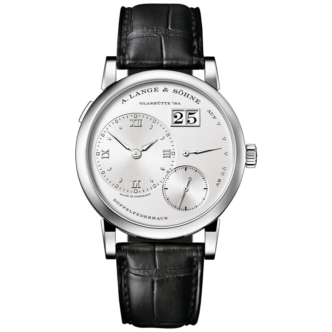 Watch in white gold Lange 1 A lange soehne
