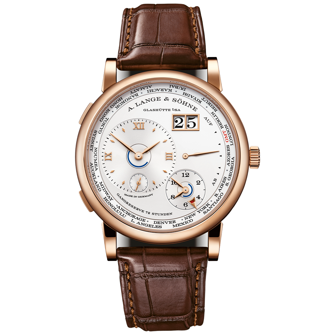 Orologio in oro rosa Lange 1 Time Zone A lange soehne