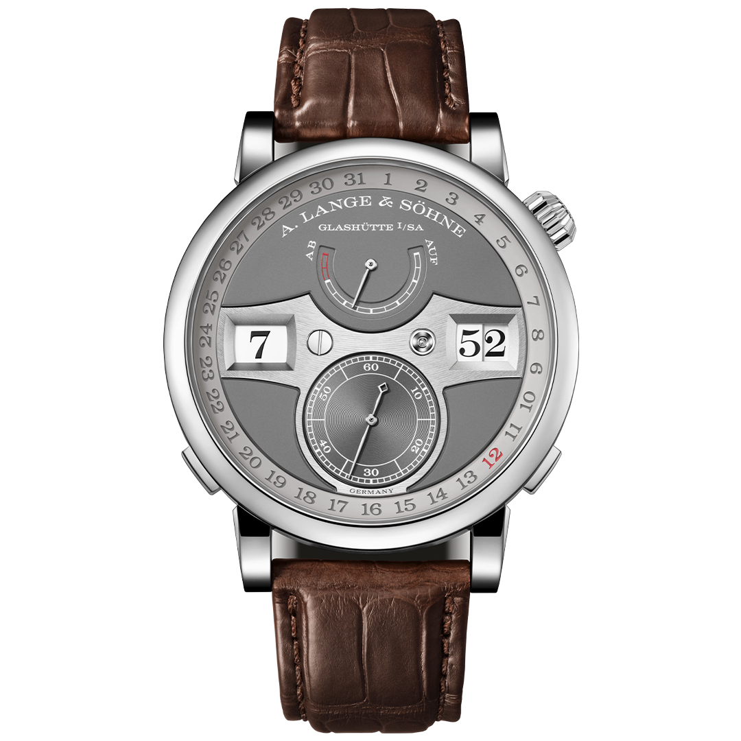 Watch in white gold Zeitwerk Date A lange soehne