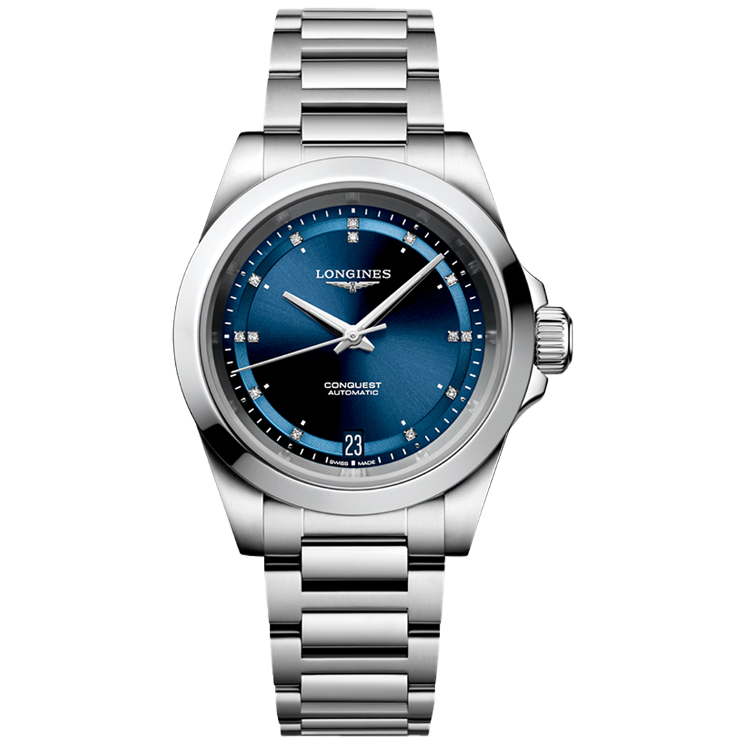 Watch in steel Conquest Longines