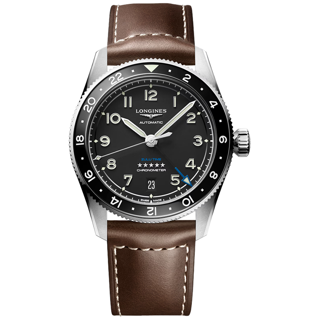 Watch in steel Spirit Zulu Time Longines