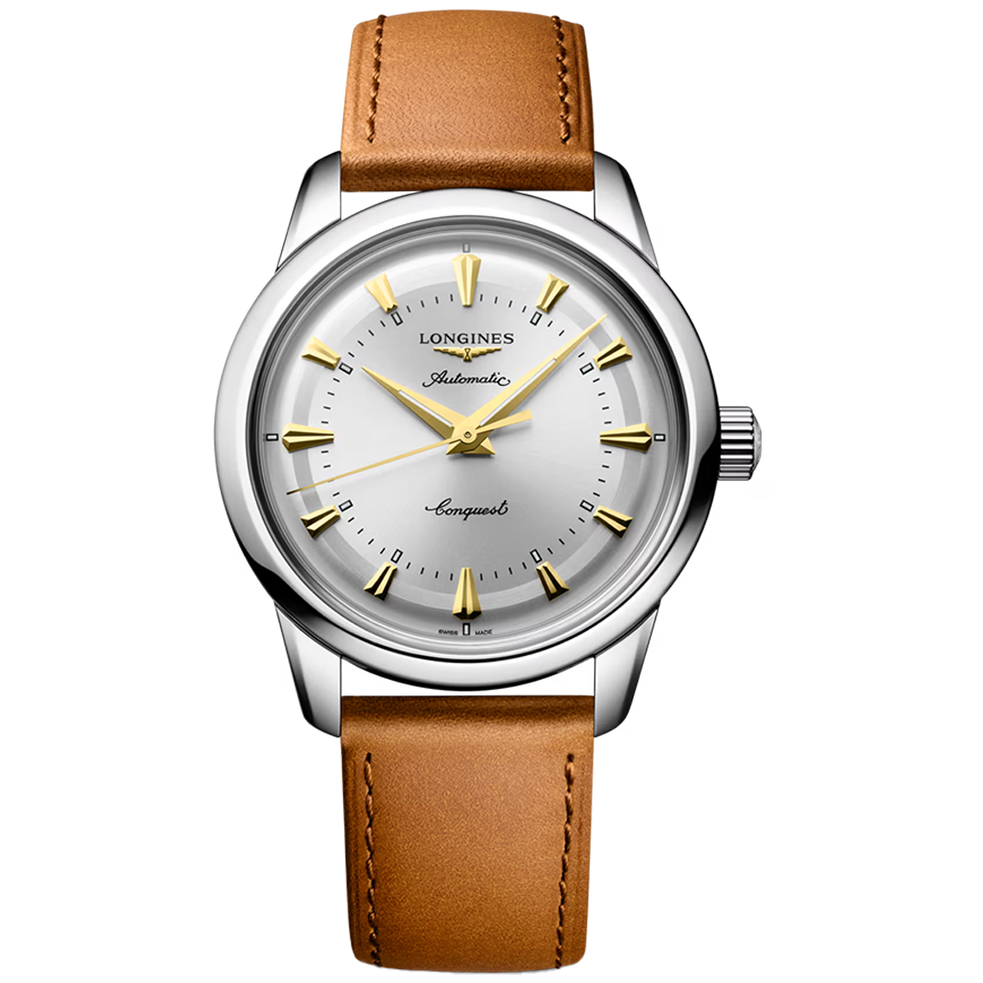 Watch in steel Conquest Heritage Longines