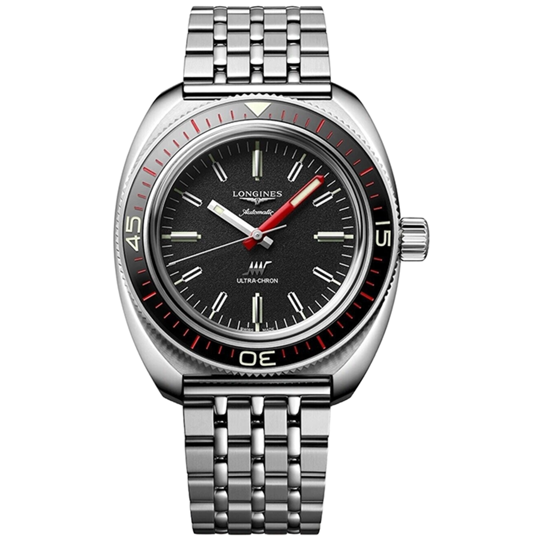 Orologio in acciaio Ultra-Chron Box Edition Longines