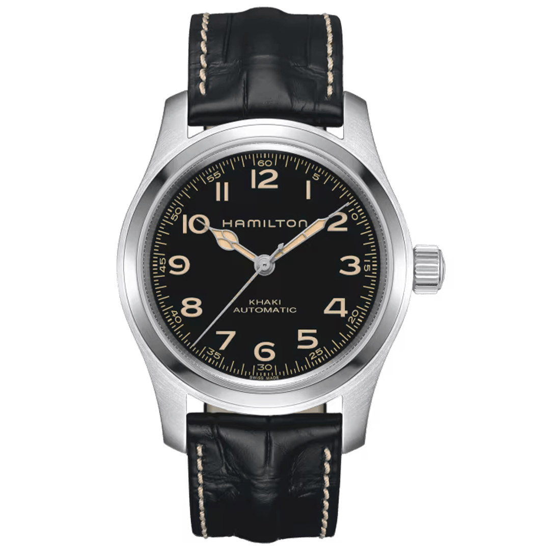 Watch in steel Khaki Field Murph Auto Hamilton