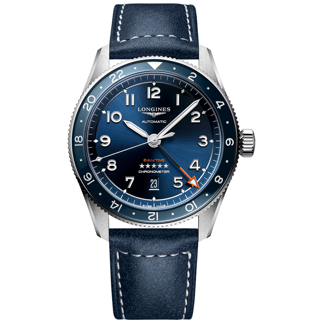 Watch in steel Spirit Zulu Time Longines