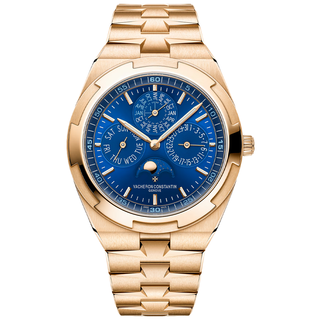 Orologio in oro rosa Overseas Calendario Perpetuo Ultra-Piatto Vacheron constantin