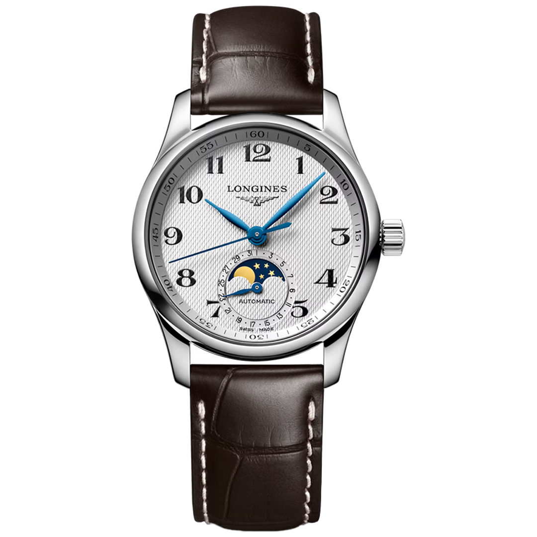 Orologio in acciaio Master Collection Moonphase Longines