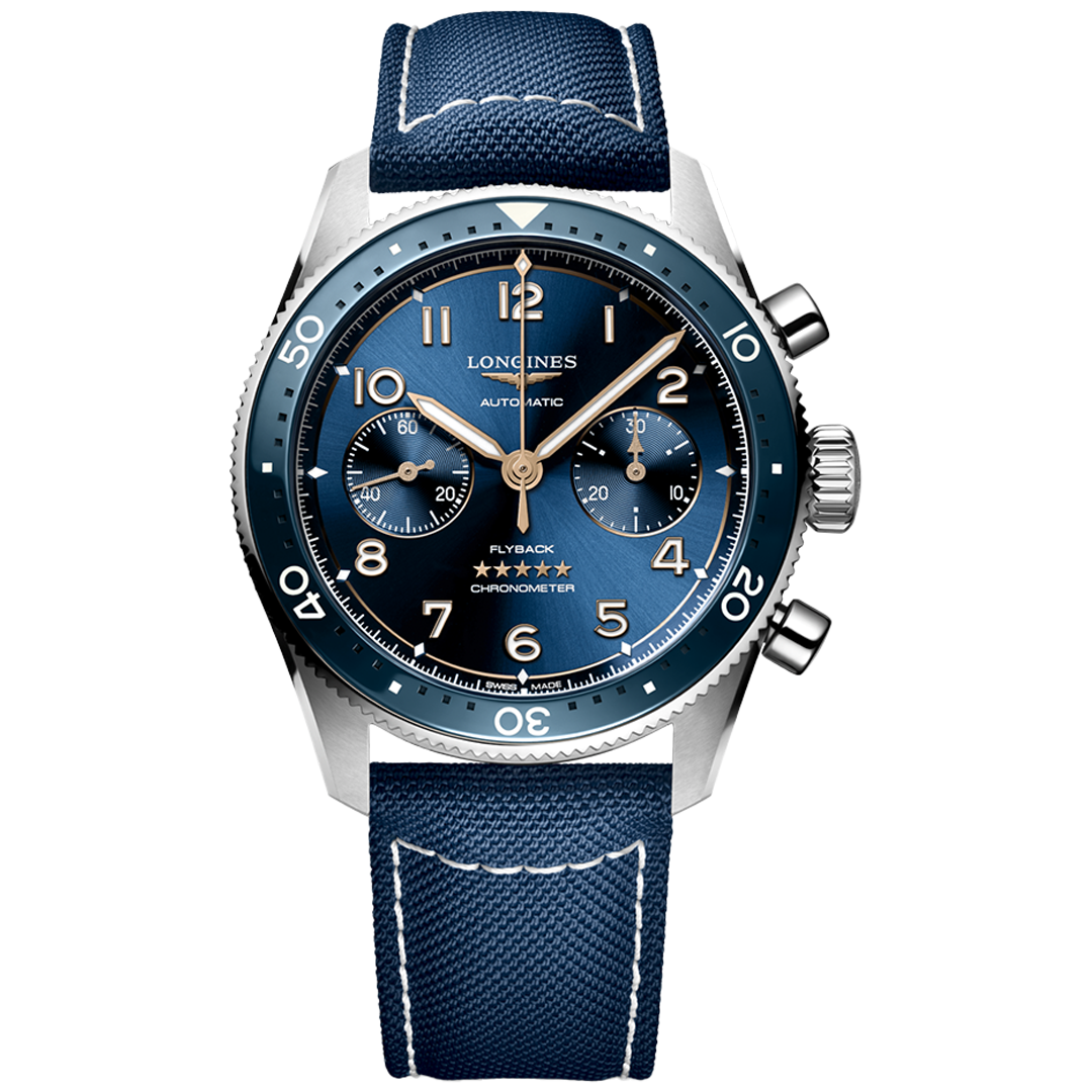 Orologio in acciaio Spirit Flyback Longines