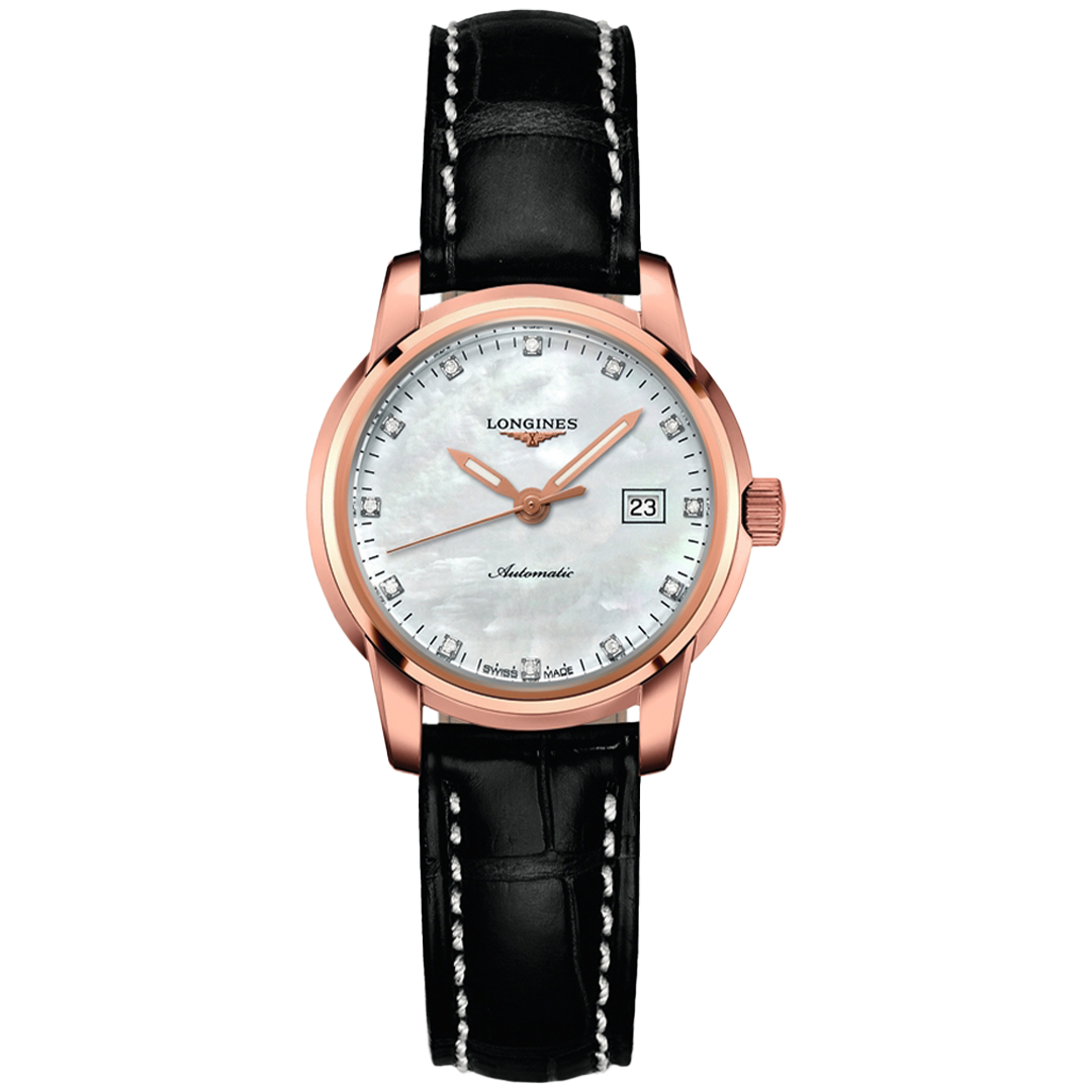 Orologio in oro rosa Saint-Imier Longines
