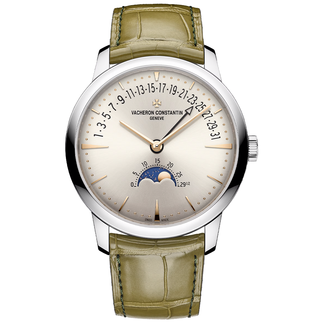 Watch in white gold Patrimony Moon Phase Retrograde Date Vacheron constantin