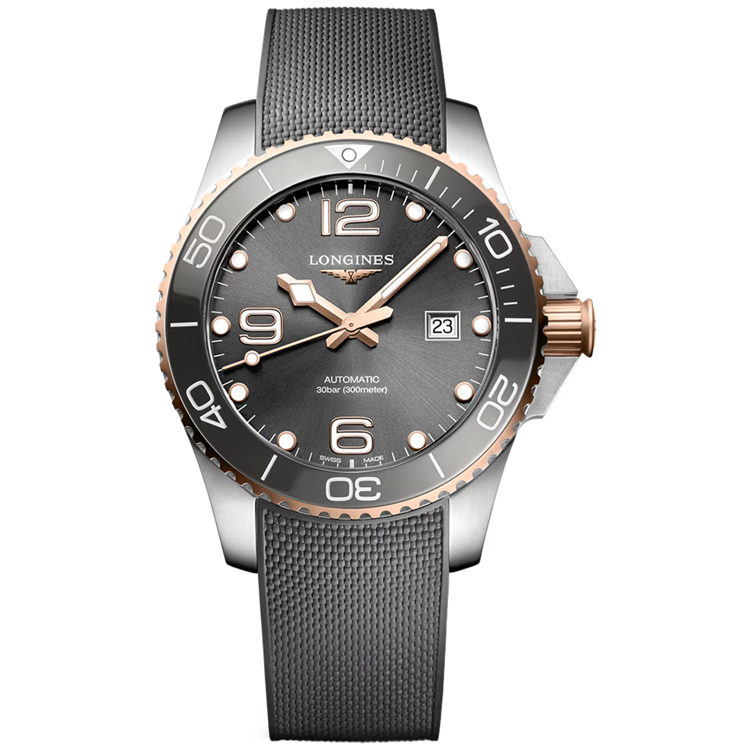 Watch in steel HydroConquest Longines