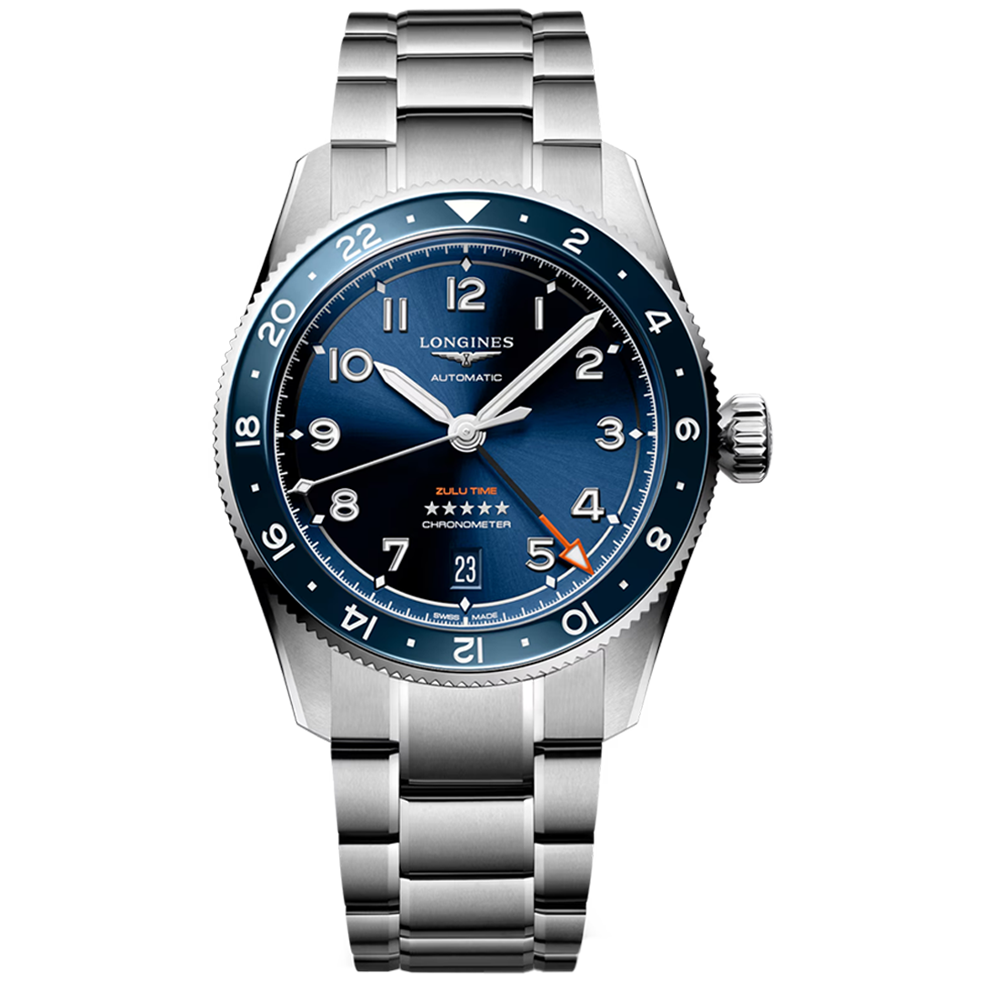 Orologio in acciaio Spirit Zulu Time Longines