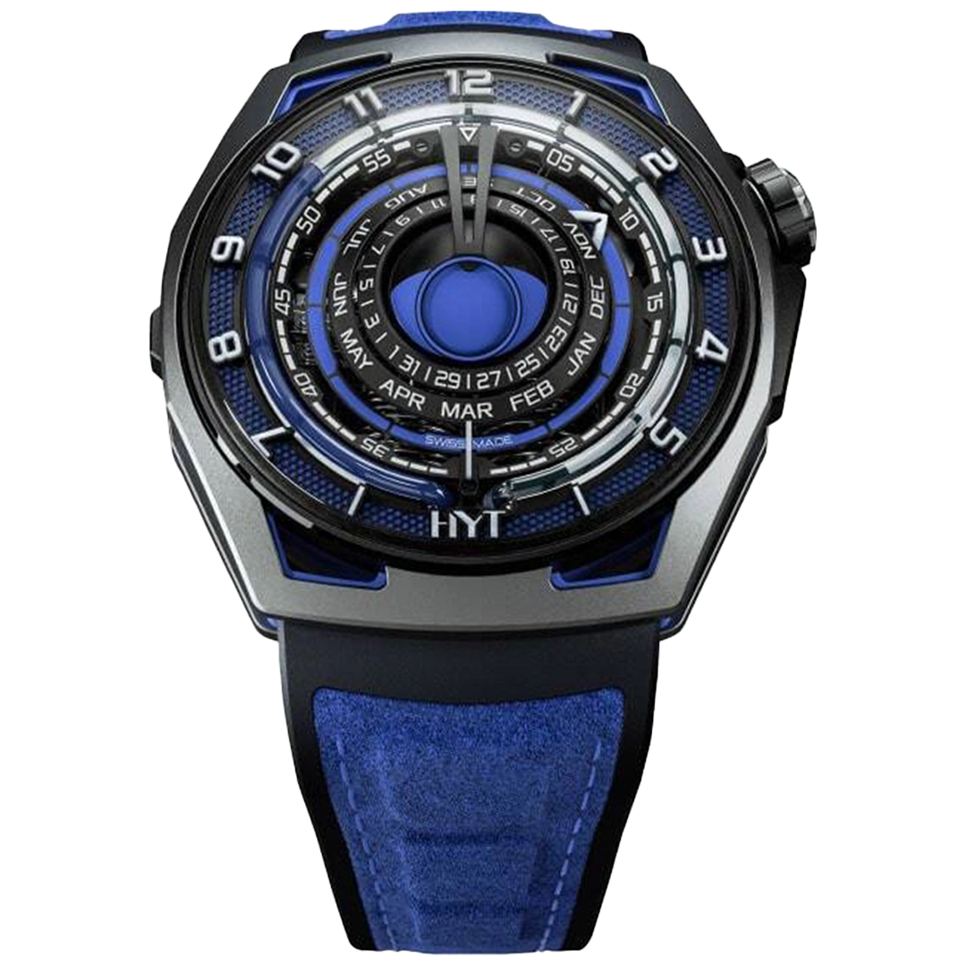 Orologio in titanio Moon Runner Supernova Blue Hyt