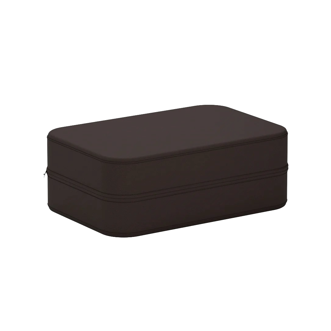 Accessorio in pelle panama Viaggio 6 Pelle Cioccolato Scatola del tempo