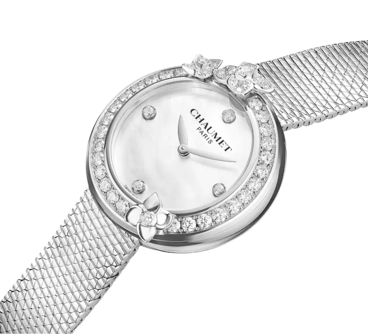 Orologio in acciaio Hortensia Chaumet