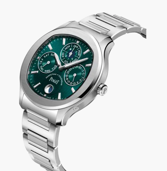 Watch in steel Piaget Polo Perpetual Calendar Piaget