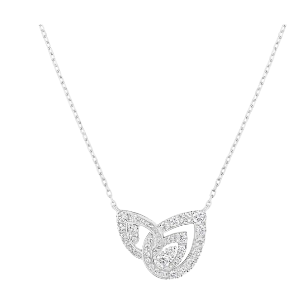 Gioiello in white gold Joséphine Duo Éternel Pendant Chaumet